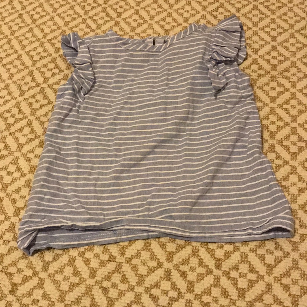 Jcrew Factory flutter sleeve top